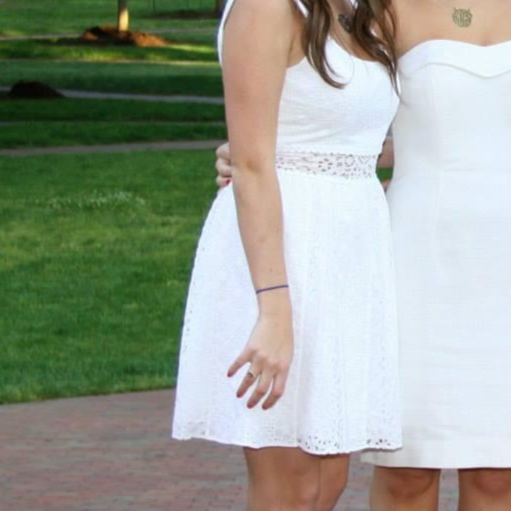 White Lace Lilly Pulitzer Dress